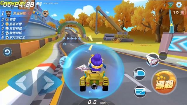 Talking Tom Karting Android Gameplay #8- TALKING HANK Unlocked смотреть онлайн
