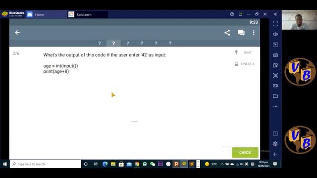 Python SoloLearn module 3 quiz смотреть онлайн