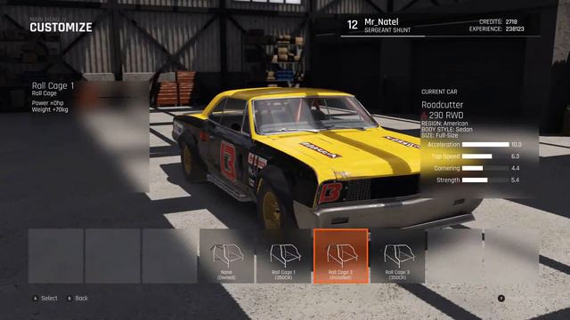 Wreckfest (January 2018 Update) Garage Glitch