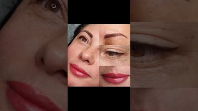 Перманентный макияж бровей, губ и глаз + ламинирование ресниц??? смотреть онлайн