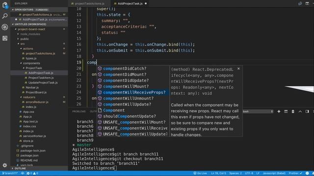 13/18 - Full Stack Project: Spring Boot 2.0, ReactJS, Redux - Handle Errors смотреть онлайн