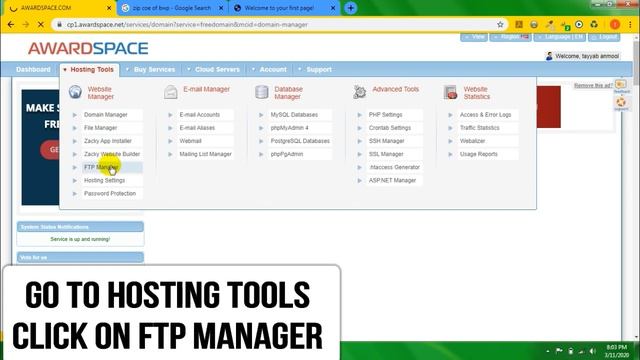 Free Hosting and Domain 2020 | Free Web Hosting [awardspace.com] смотреть онлайн