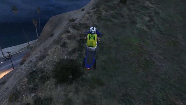 глайд на мотоцикле + граинд на руле BMX смотреть онлайн