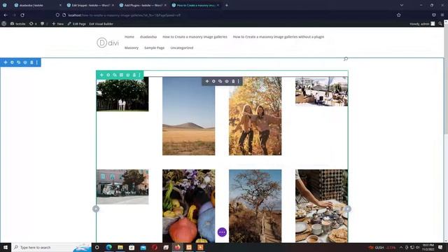 How to add Divi masonry image galleries смотреть онлайн