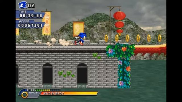 Sonic Unleashed - Dragon Road Day (Genesis Soundfont) смотреть онлайн