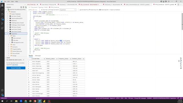 Customer Segmentation with RFM Analysis by SQL Server смотреть онлайн