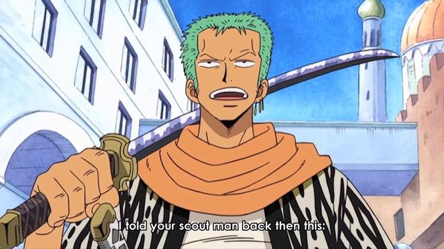 Zoro rejects Baroque Works' invitation смотреть онлайн
