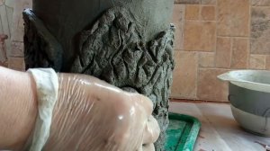 ПЕНЕК-ВАЗОН из ЦЕМЕНТА и ТКАНИ