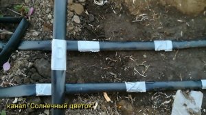 Автоматический полив теплицы / Капельный полив. Как заделать лишние отверстия в ленте.