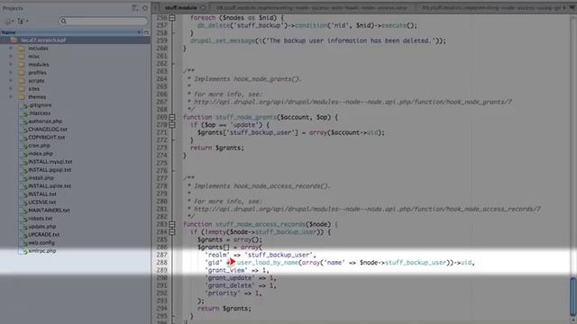 112. How to control node-based access using grants (a Drupal how-to) смотреть онлайн