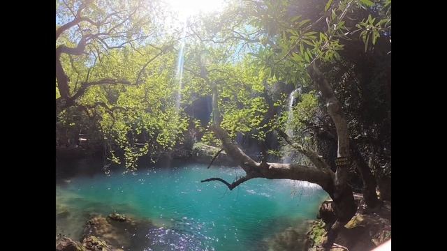 Водопады Куршунлу. Анталия. Турция. смотреть онлайн