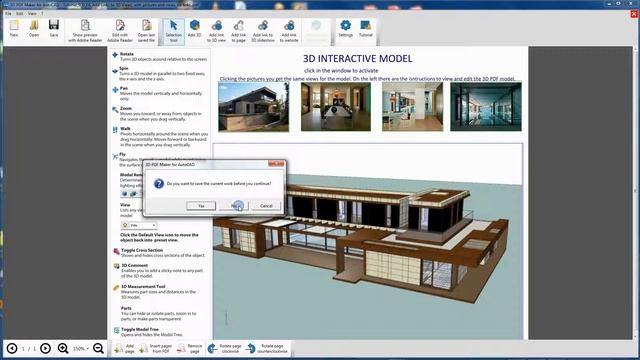 3D PDF Maker Tutorial 9. Add Links to 3D Model Views смотреть онлайн