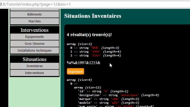 PHP PDO MySQL : Réalisation d'une GMAO - Partie33 смотреть онлайн