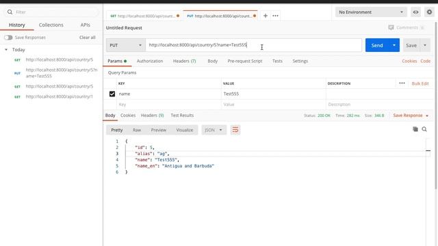 Создание RESTful API на Laravel. Урок 4 смотреть онлайн