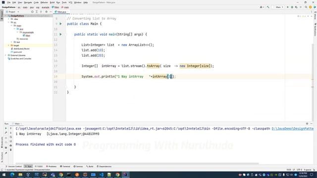 Java 11 List convert into Array | Java Programming смотреть онлайн