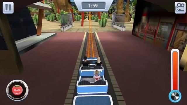 Coaster Crazy - iOS GamePlay Trailer(RollerCoaster Game) смотреть онлайн