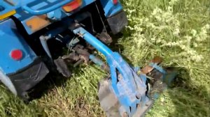 КОШЕНИЕ/ПОКОС травы Мотоблоком МТЗ-06л.с  2014 год.