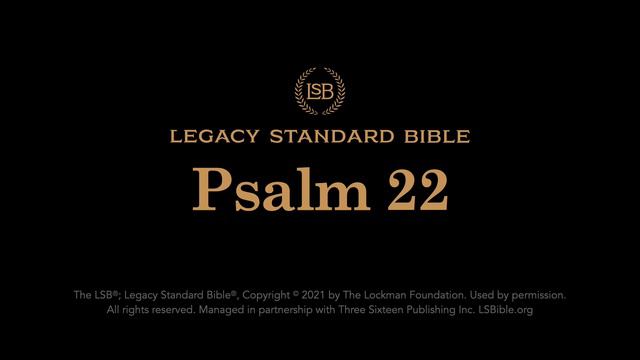 Psalm 22 - Legacy Standard Bible (LSB) - Audio смотреть онлайн