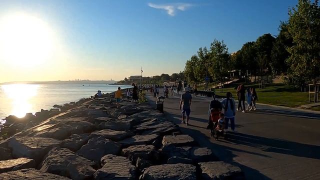 Florya walking tour Istanbul смотреть онлайн