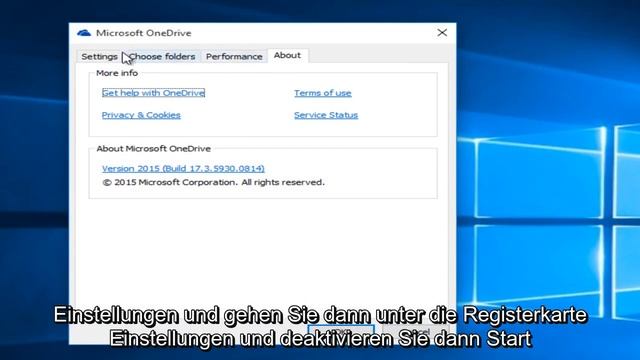 Windows 10 - Deaktivieren von OneDrive [Kurzanleitung] смотреть онлайн