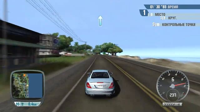 TDU - Mercedes-Benz SLK 55 AMG Performance Package, D1 - Морское побережье смотреть онлайн