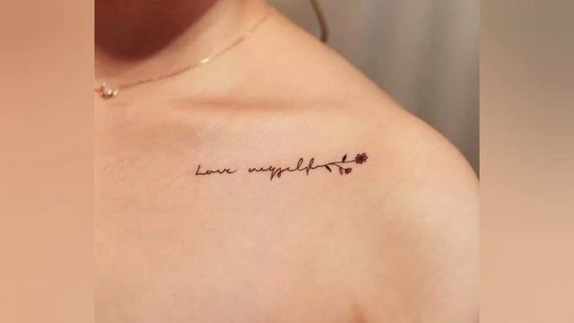 Tattoo Ideas For Collar Bone // Neck Tattoos // Tattoos For Women