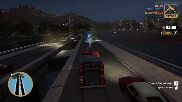 GTA 3 Definitive Edition - Firefighter / "Splish Splash" & "Relief Pitcher" Achievements (HD,60fps) смотреть онлайн