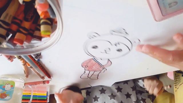 Flashback octonauts drawing DASHI the dog// drawing lesson for kids смотреть онлайн