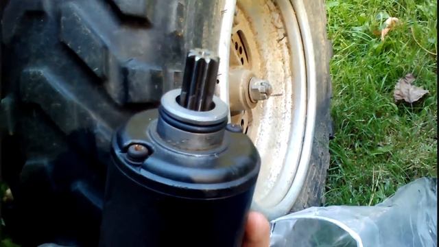 Yamaha Warrior 350 - Reinstall rebuilt starter смотреть онлайн