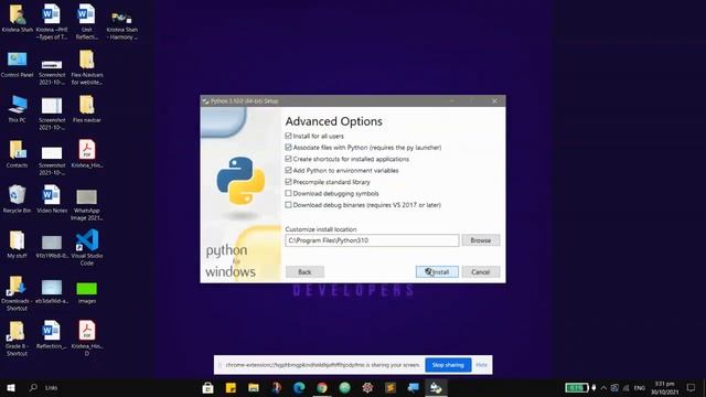 How To Install Python 3.10.0 In Your Computer смотреть онлайн