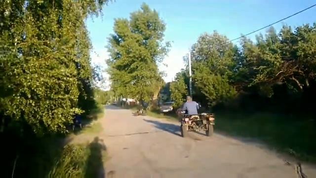 Сельский форсаж. Картинг и трицикл "Тула" смотреть онлайн