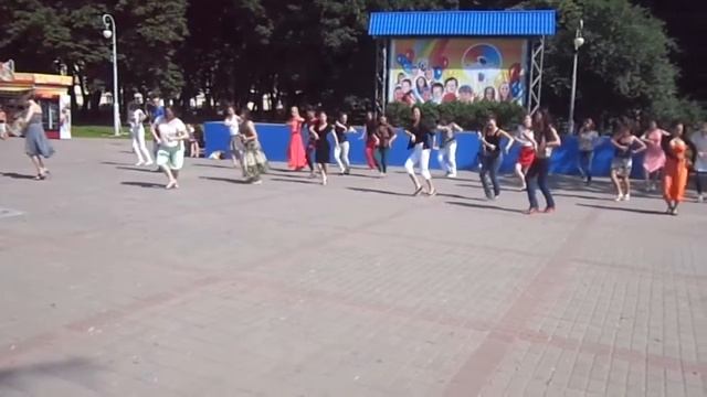 flamenco-Flashmob in Minsk смотреть онлайн
