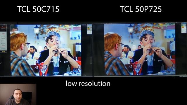 TCL 50C715 VS TCL 50P725 смотреть онлайн
