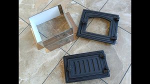 Как установить печные дверки