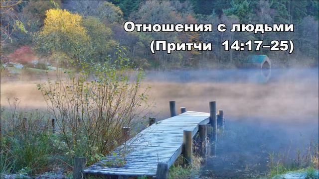 12.11.2015 Мудрость во взаимоотношениях (Притчи 14:17-35) смотреть онлайн