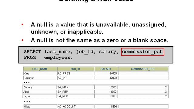 06 Oracle 10g SQL 01 SQL SELECT Oracle iSQLPlus смотреть онлайн