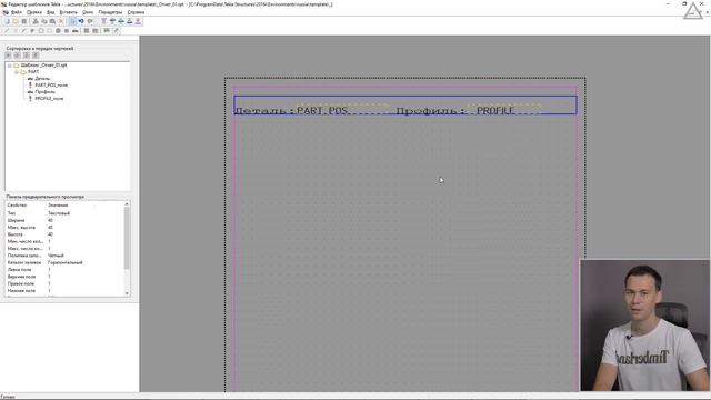 Tekla Structures. Редактор шаблонов. Урок 4. Работа с отчетами в модели. Упаковка данных смотреть онлайн