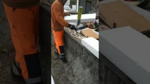 ❗мы сумасшедшие, из ПЕНОПЛАСТА строим дом ?, смотреть всем?