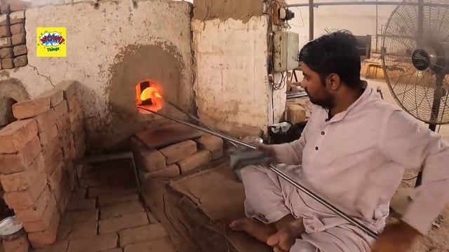 Spectacular Glass Bangle Making Process in Factory смотреть онлайн