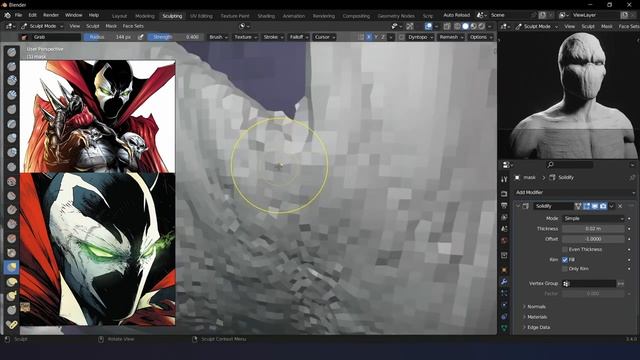 Spawn | How to Sculpt in Blender смотреть онлайн