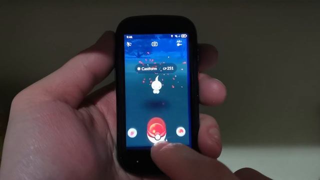 Playing a tiny bit of Pokemon Go on the Unihertz Jelly 2 смотреть онлайн