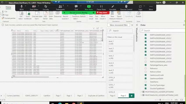 Cash flow reports-Powerbi смотреть онлайн