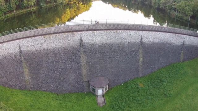 Heilenbecke Talsperre Ennepetal Aerial Video HD смотреть онлайн