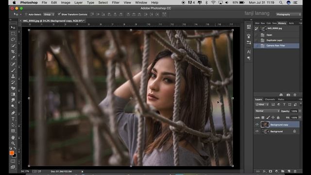 Soft Vintage Effect | Photoshop Tutorial смотреть онлайн