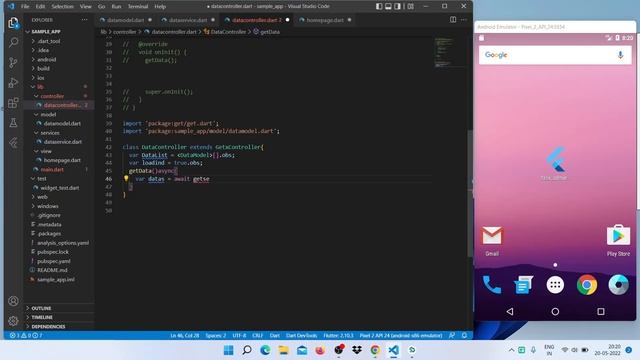 Flutter API list of json get method | malayalam | code with ashok смотреть онлайн