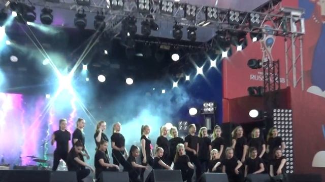 Тодес школа танцев Аллы Духовой Самара #FIFAFanfest смотреть онлайн