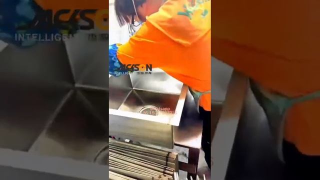 Stainless Steel Sink Full Production Line Sink Makiing Machine смотреть онлайн