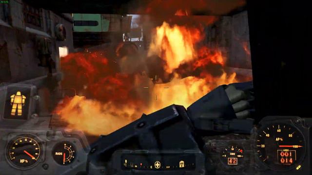 Fallout 4 Ryzen 2600X 4.2GHz paired with GTX 1070 VSYNC Off смотреть онлайн