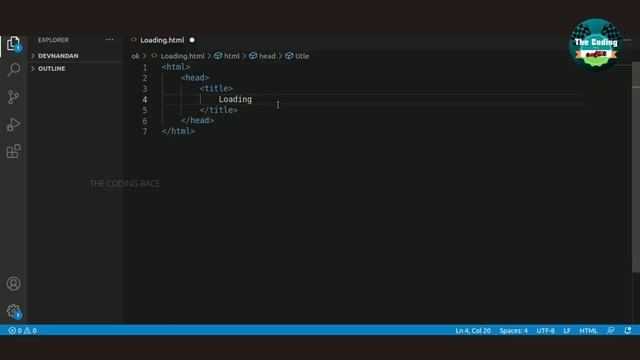 How to make a interesting loading Spinner in website || html || by The Coding Race смотреть онлайн
