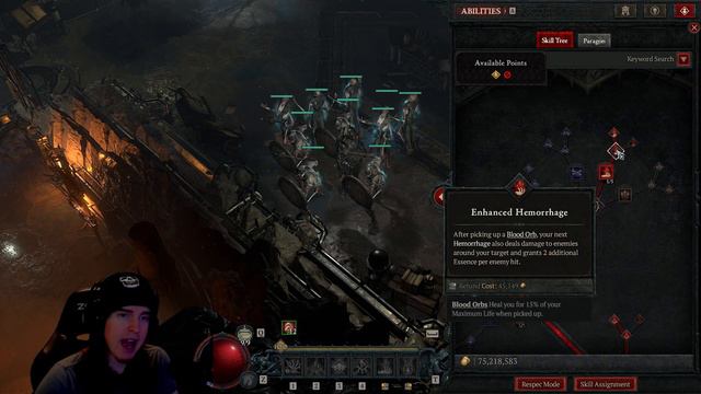 OVERPOWER TANK BLOOD SURGE MINION NECROMANCER BUILD DIABLO 4 SEASON 3 смотреть онлайн